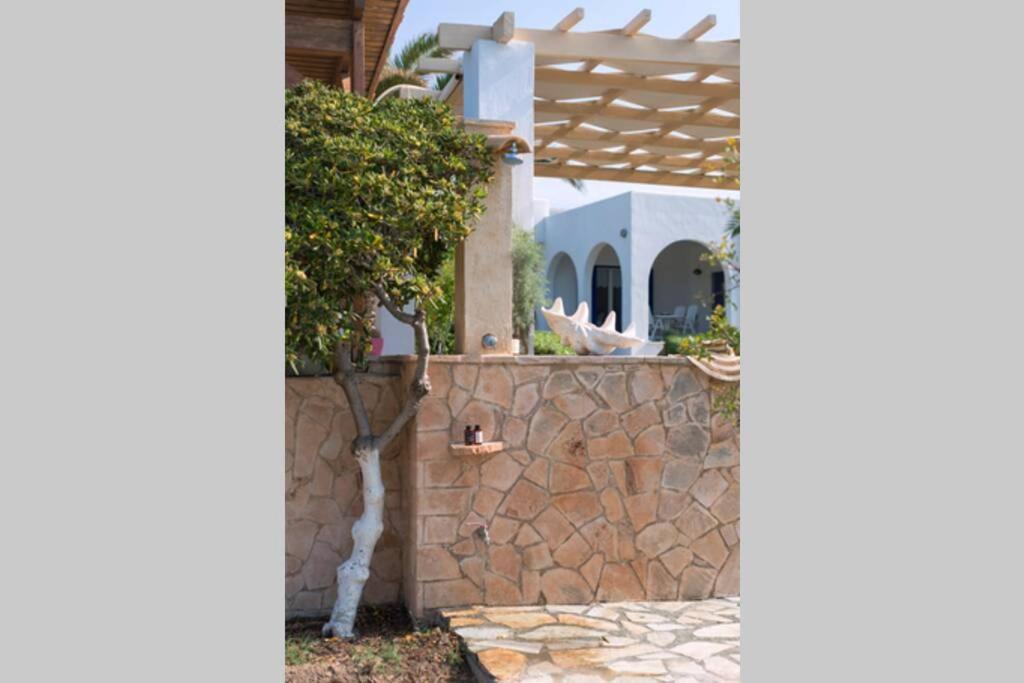 Palmaya Villa, Unique Seafront Experience Vagia  المظهر الخارجي الصورة